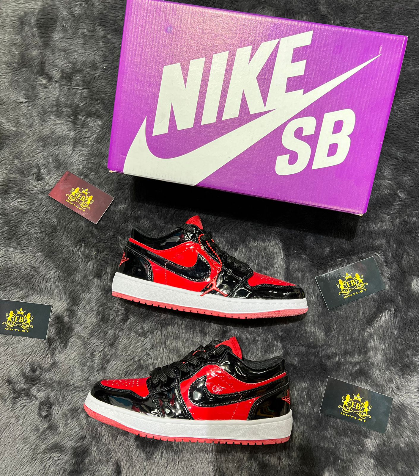 Jordan 1 Low Vermelho Lançamento + relógio de Brinde