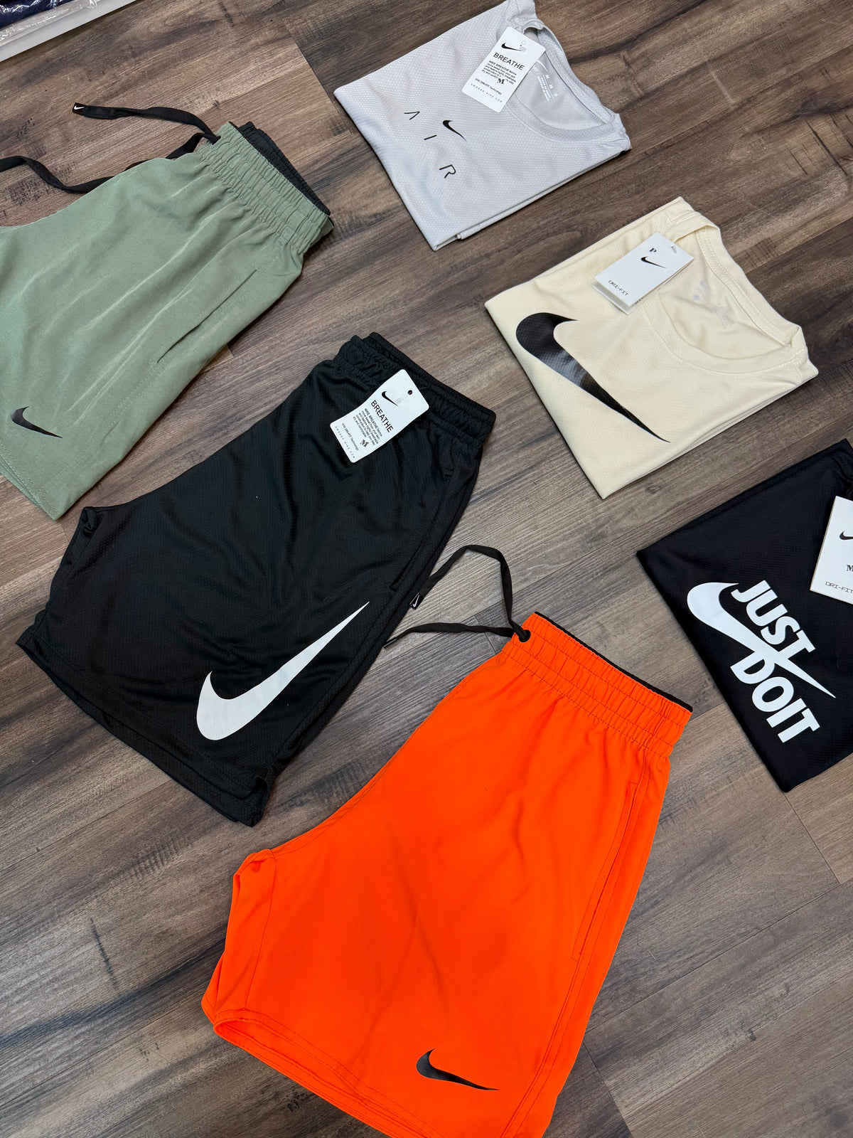 Kit com 6 pecas dri-fit
