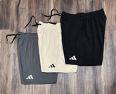 Shorts dri-fit adidas kit 3 unidades promo