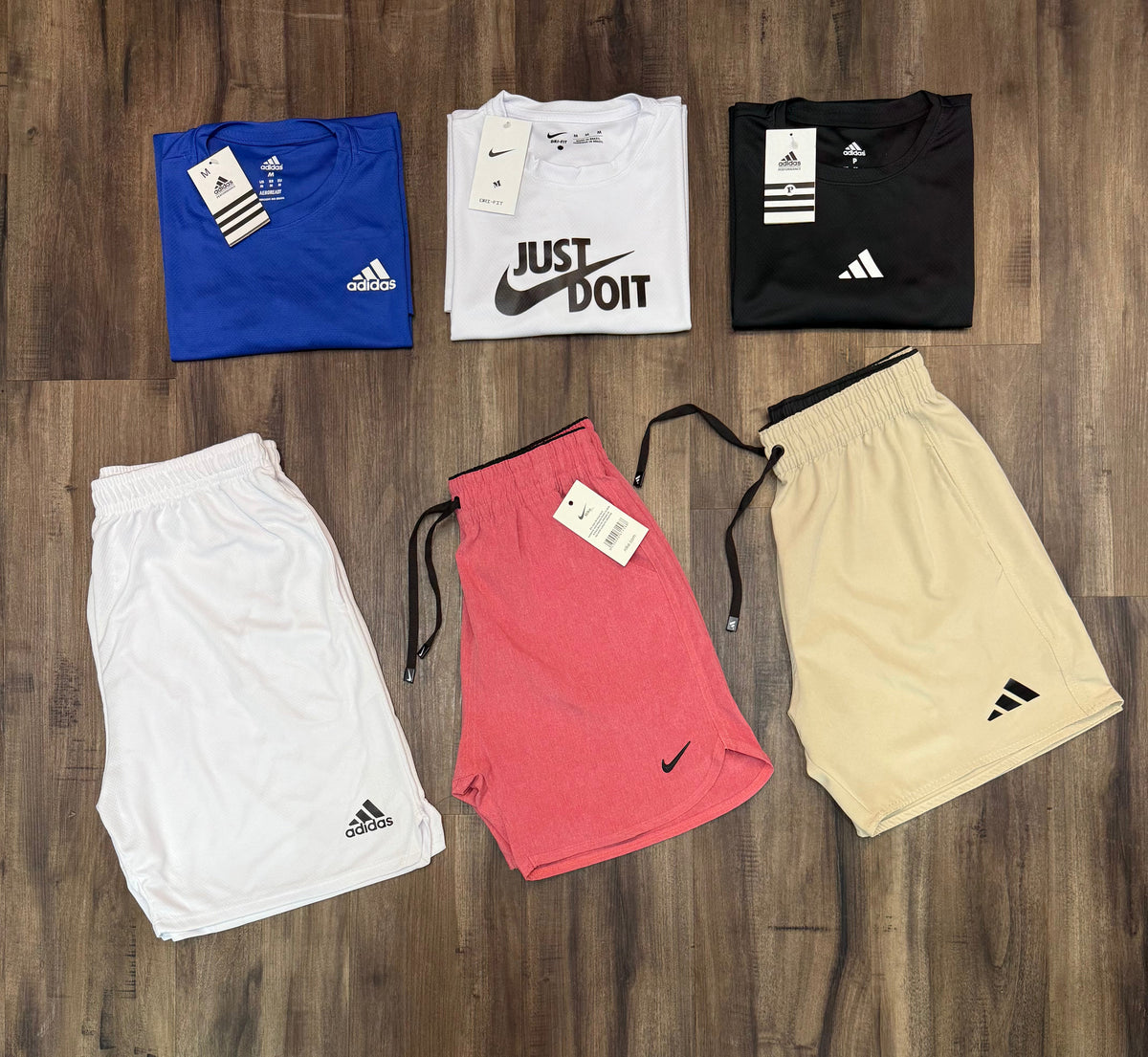 Kit com 6 pecas dri-fit
