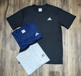 Kit com 3 camisetas adidas dri-fit df