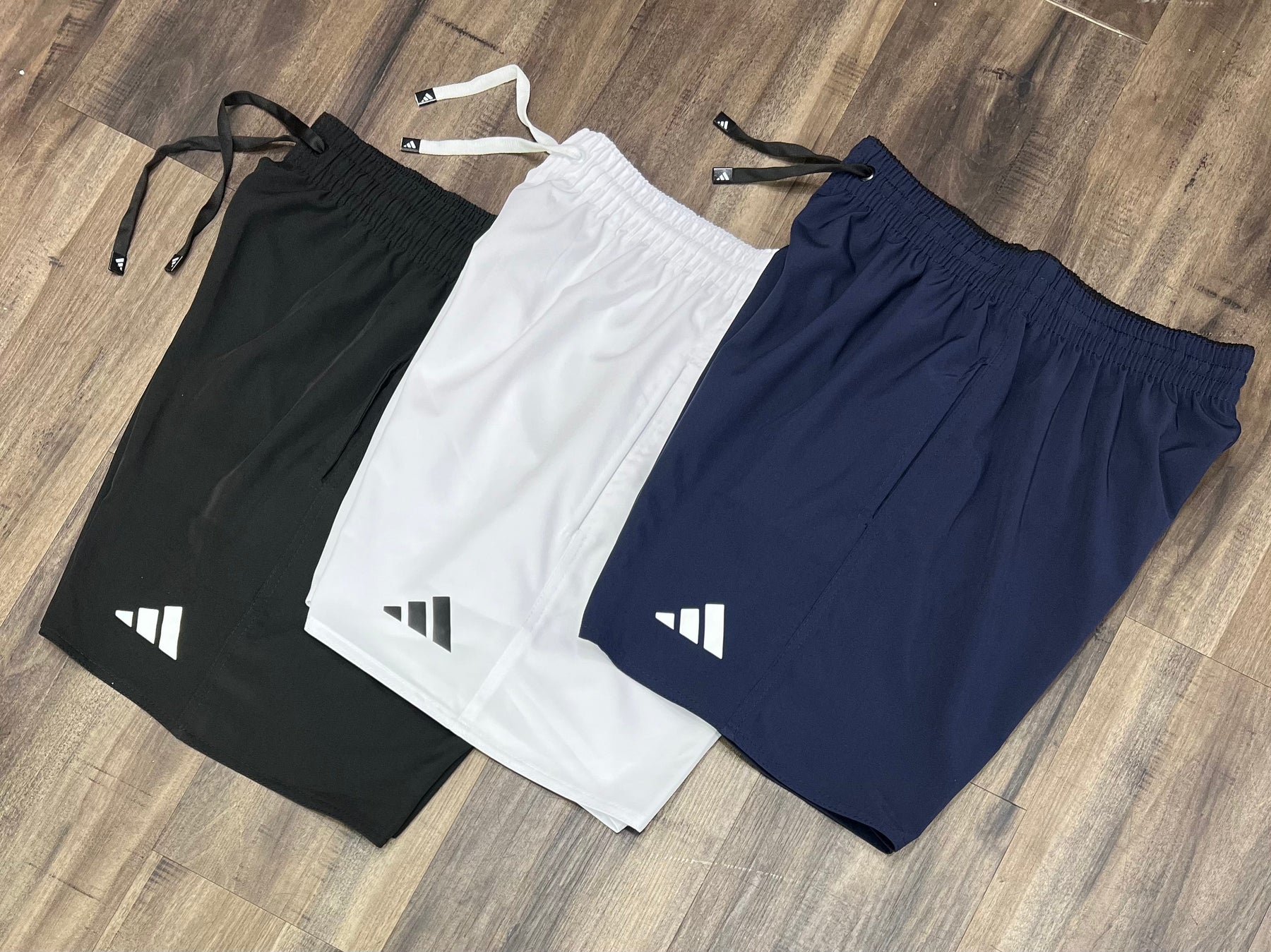 Shorts dri-fit adidas kit 3 unidades promo