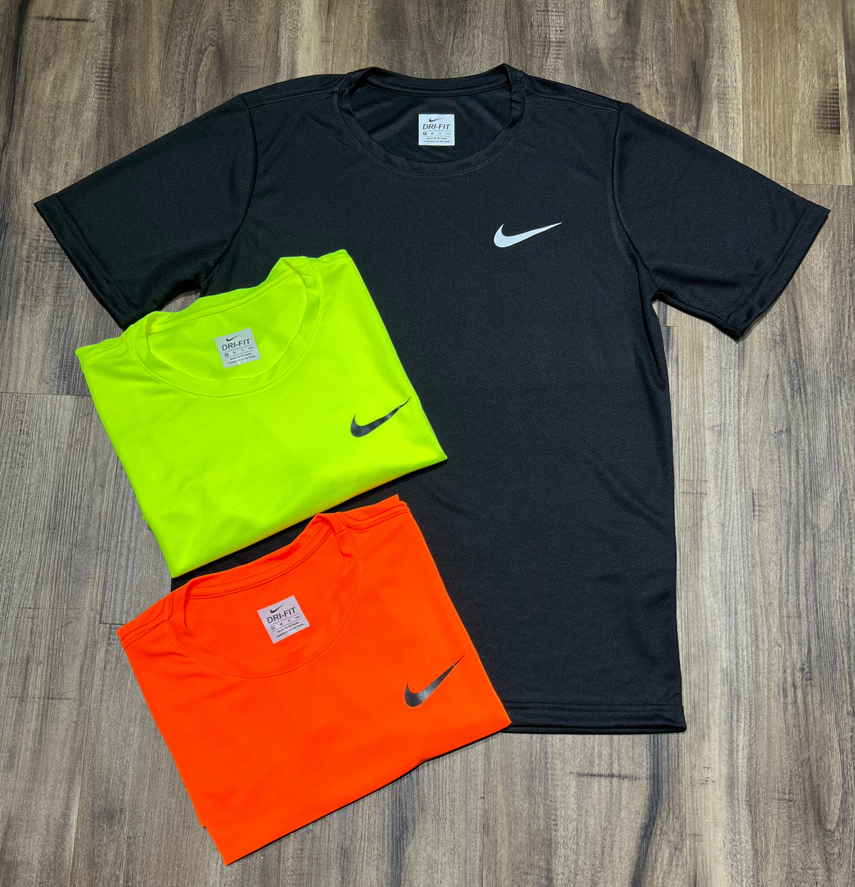 Kit com 3 camisetas nike dri-fit air