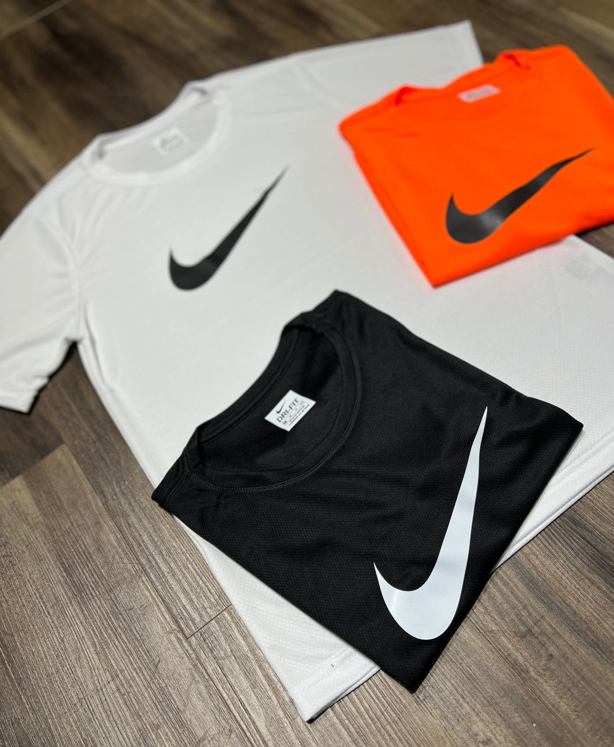 Kit com 3 camisetas nike dri-fit air