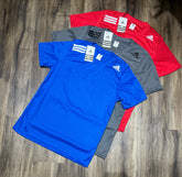 Kit com 3 camisetas dri-fit adidas df