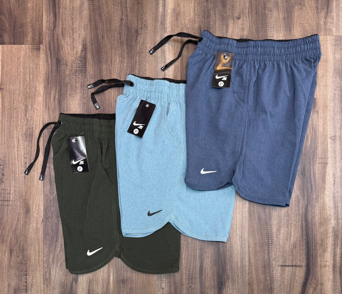 Shorts dri-fit nike (mescla) kit 3 unidades