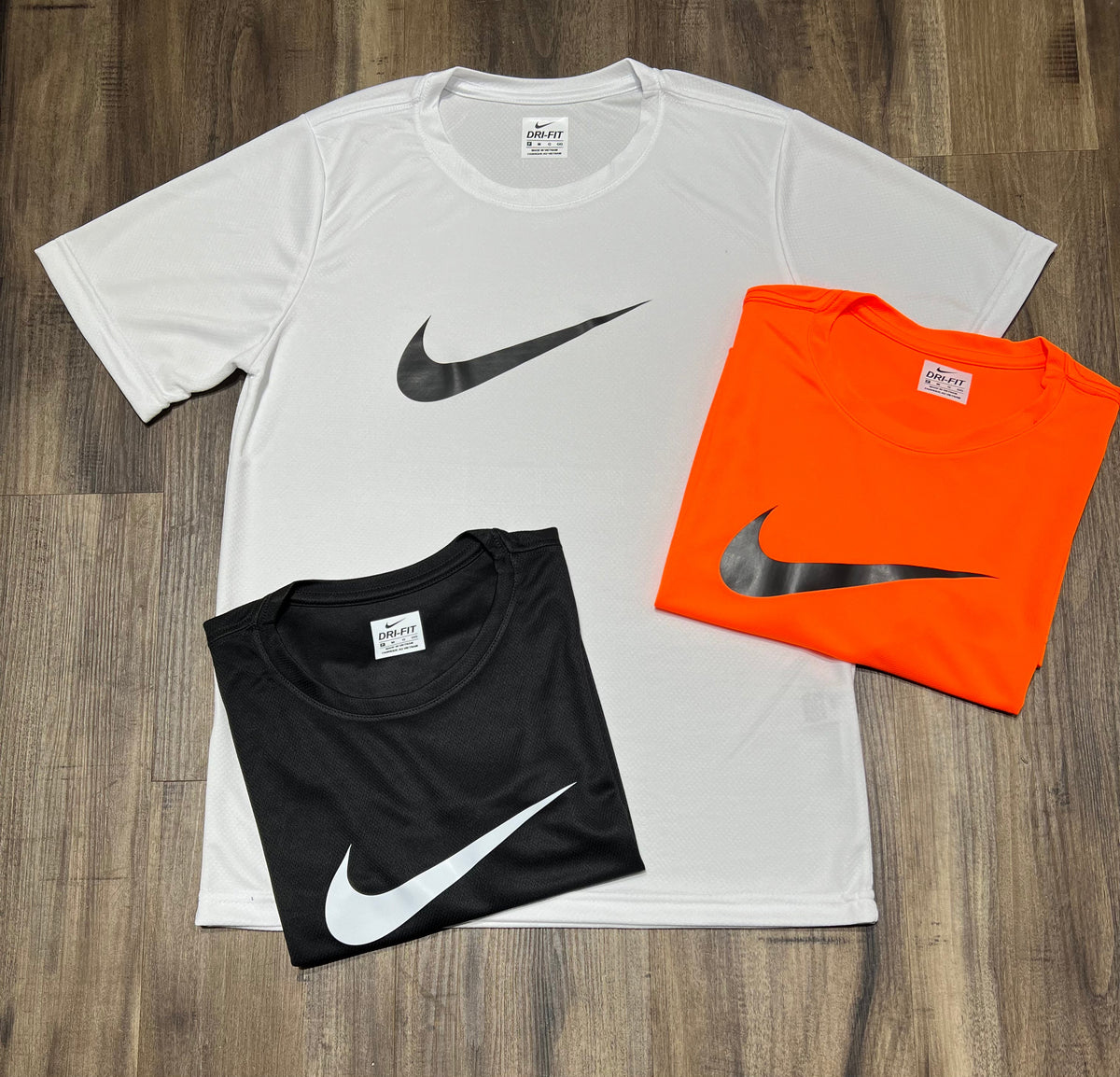 Kit com 3 camisetas nike dri-fit air