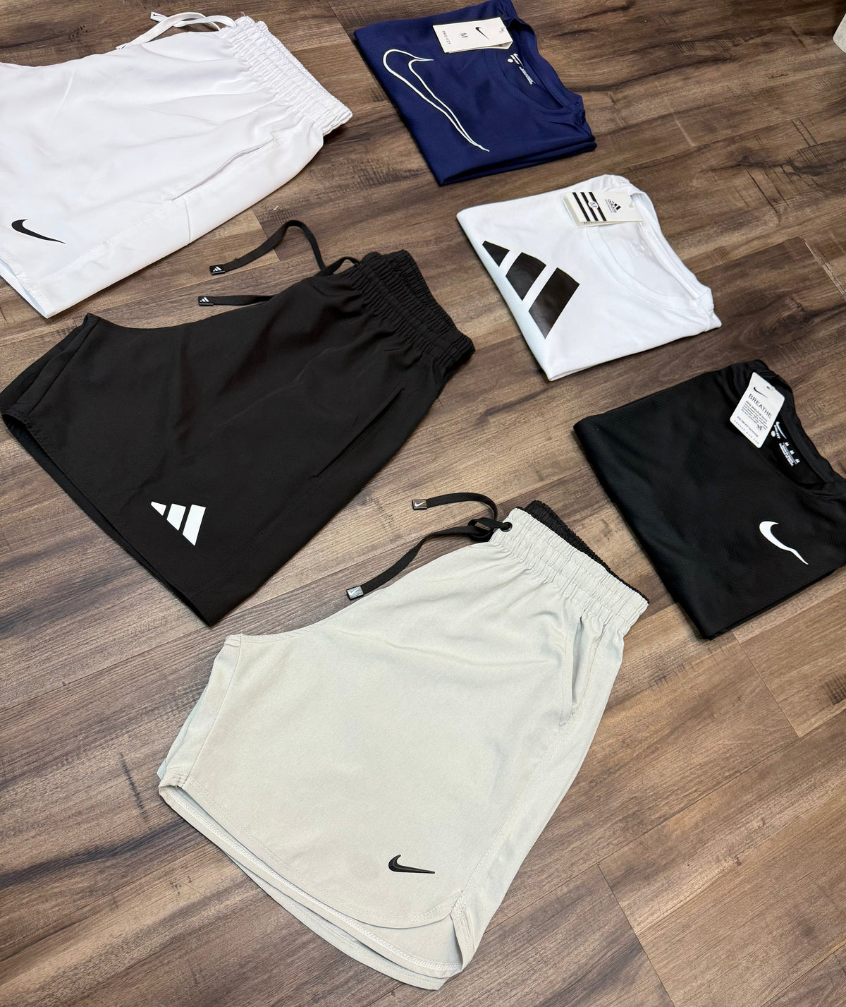 Kit com 6 pecas dri-fit