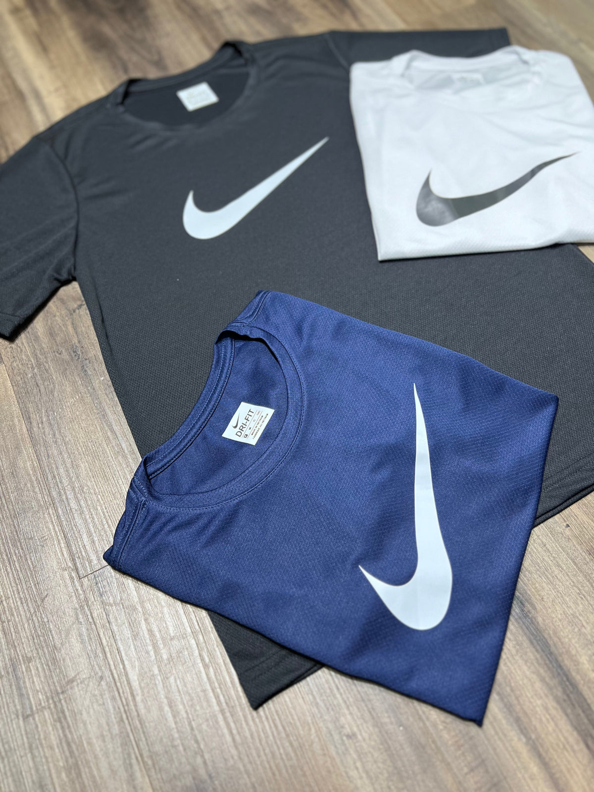 Kit com 3 camisetas nike dri-fit air
