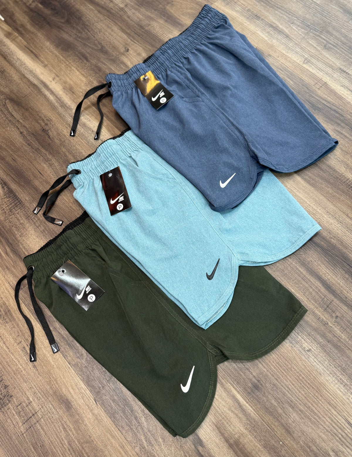 Shorts dri-fit nike (mescla) kit 3 unidades