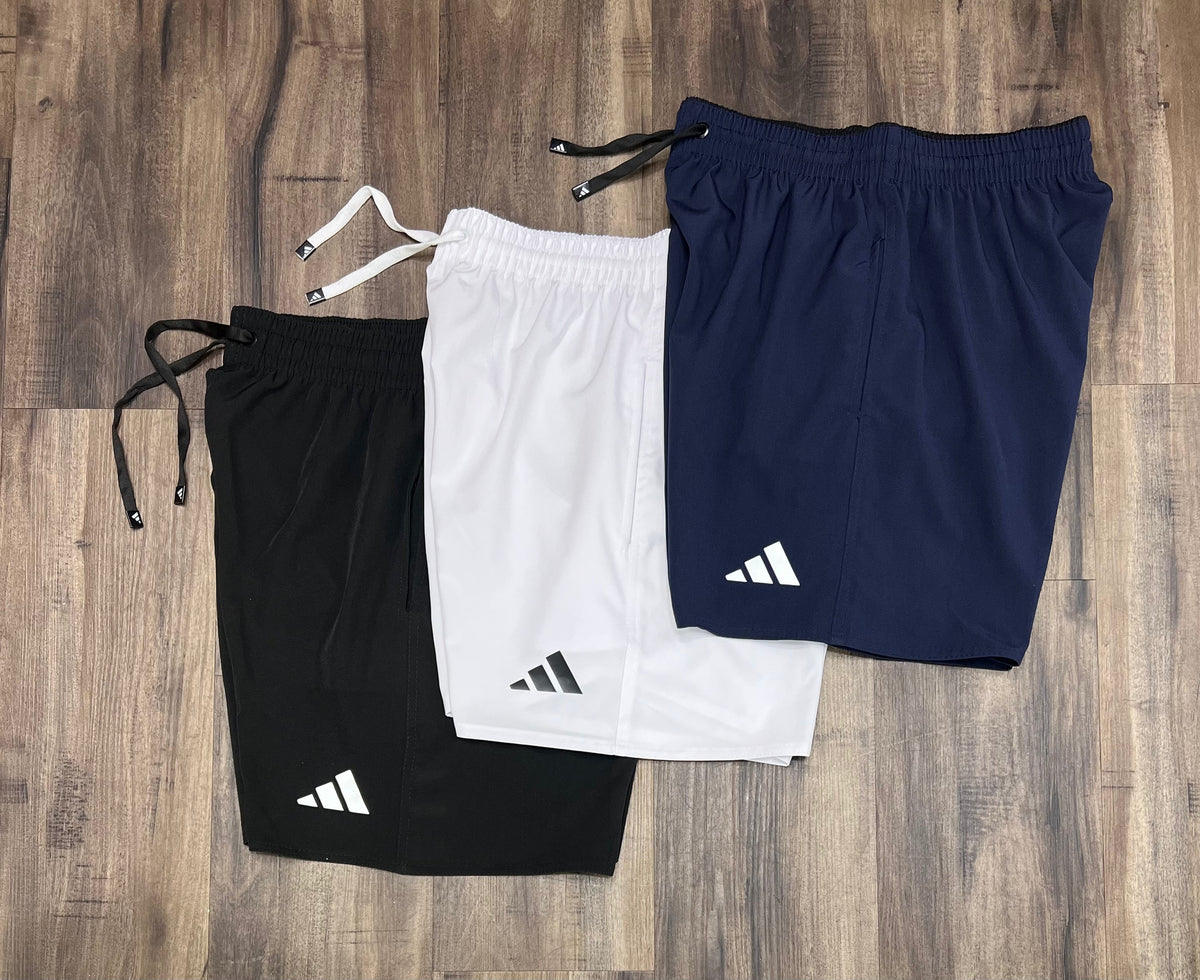 Shorts dri-fit adidas kit 3 unidades promo