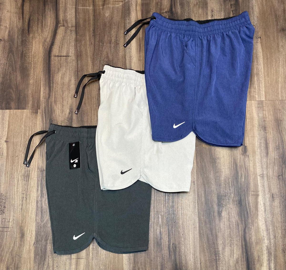 Shorts dri-fit nike (mescla) kit 3 unidades promo