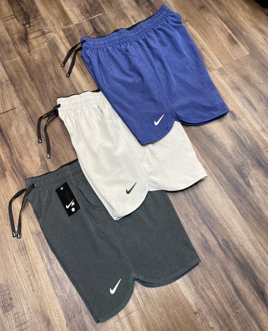 Shorts dri-fit nike (mescla) kit 3 unidades promo