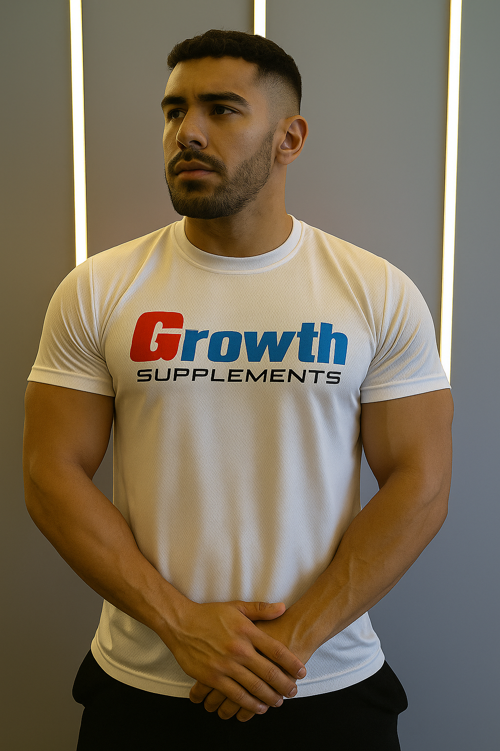 Camiseta marca suplementos