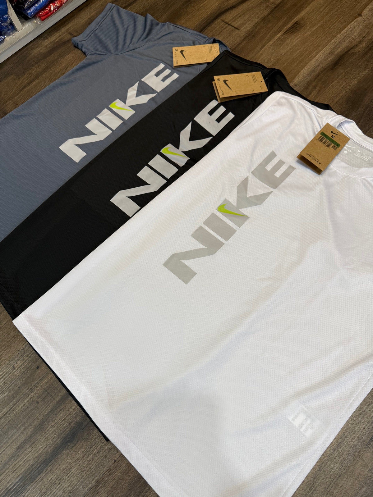 Kit com 3 camisetas dri-fit adidas