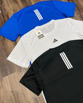 Kit com 3 camisetas dri-fit adidas df