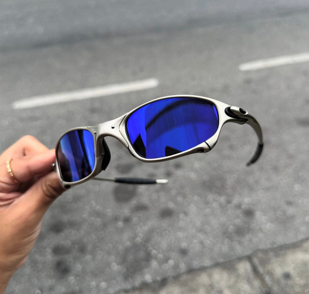 Óculos Juliet Plasma Azul Lançamento