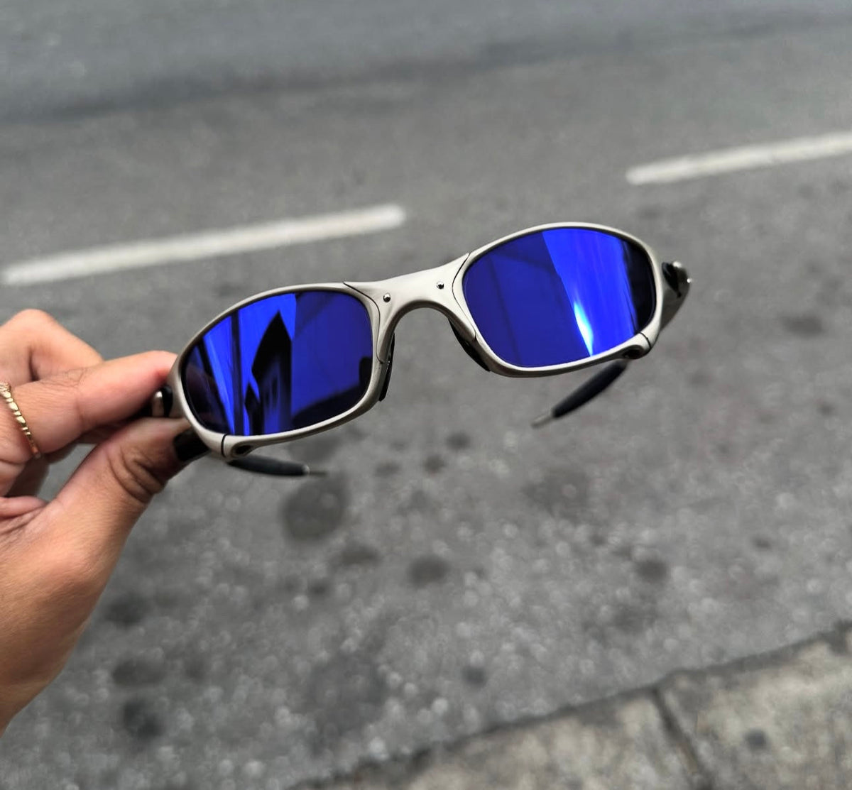 Óculos Juliet Plasma Azul Lançamento